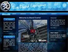 Tablet Screenshot of brandevents.com